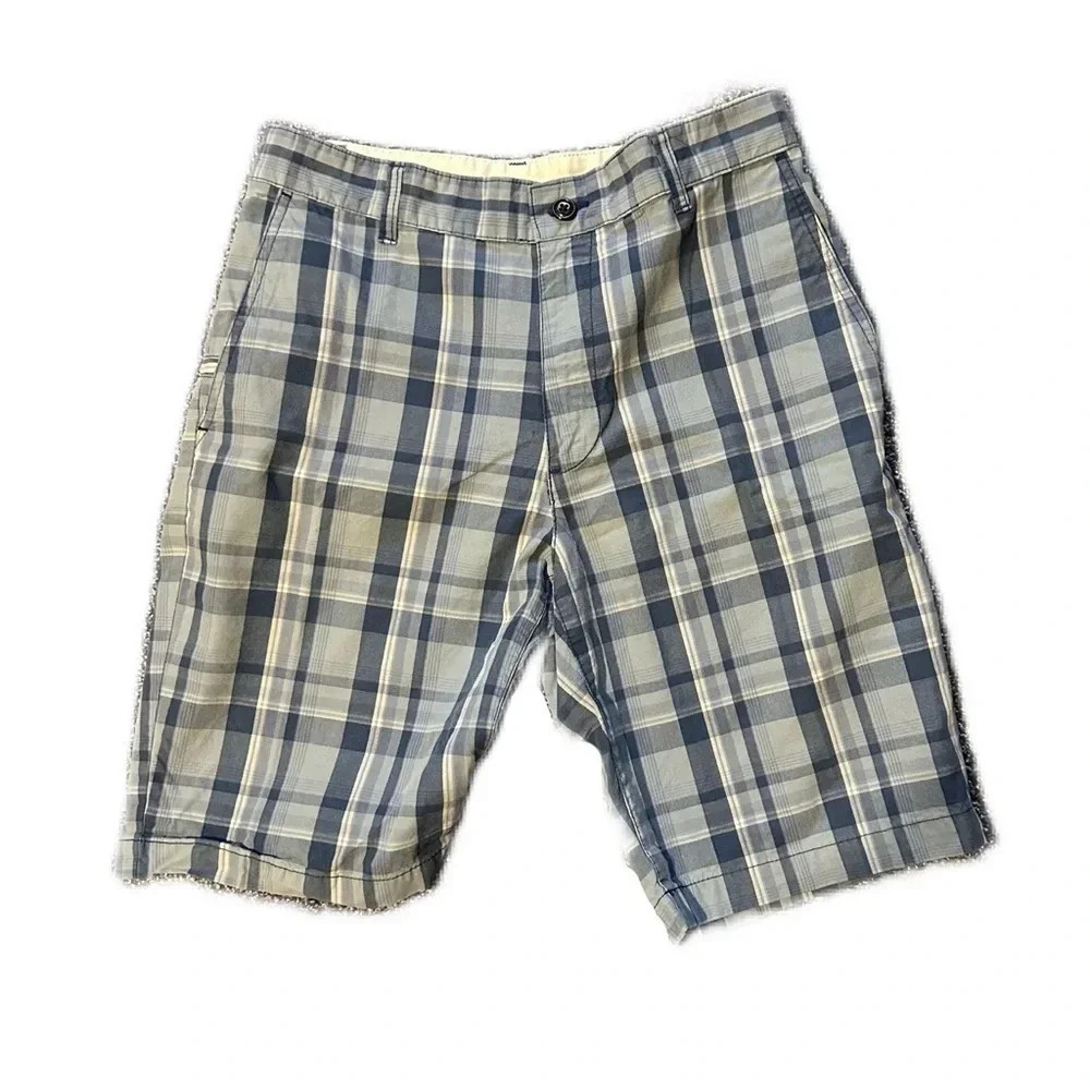 Men’s Dockers Plaid Shorts Size 30